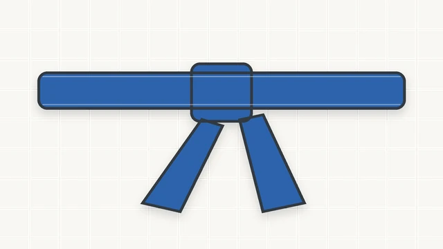 Синий пояс — 4 кю ZKARATE